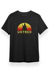 The Last Kingdom Uhtred Destiny Is All Siyah Kısa kol Erkek Tshirt