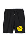 Watchmen Symbol Erkek Siyah Şort