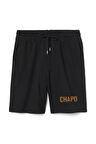 El Chapo Logo Erkek Siyah Şort