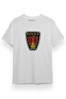 Vikings Rover Amblem Beyaz Kısa kol Erkek Tshirt