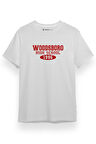 Scream Woodsboro High School 1996 Beyaz Kısa kol Erkek Tshirt