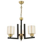 Tisse 3 Lü Eskitme Siyah Modern Yatak Odası Mutfak Oturma Odası Salon Avize 