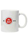 Kupa Bardak Pi Day Red Logo