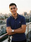 Beystil Erkek Lacivert Polo Yaka Logo Detaylı T-Şhirt 263467