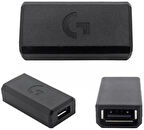 Logitech G502 G703 G903 G900 GPW G Pro X Superlight kablosuz oyun fare USB uzatma portu adaptörü yedek yeni mikro USB