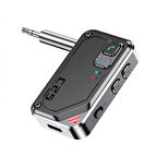 Bluetooth 5.3 Kablosuz 2in1 Verici Alıcı ses Adaptörü 3.5mm aux girişli