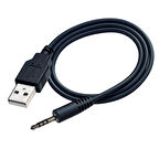 usb 2.0 to 2.5mm 4 boğum  Stereo 4 kutuplu şarj ve data kablosu 