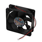9cm 24v 2 pinli kasa fanı 9cm x 9cm x 2.5cm 2 pimli DC 24volt fan