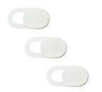 Ayex Web Kamerası Kapağı,Laptop, Macbook, Telefon, Tablet Için Kamera Gizleyici Beyaz 3 Adet