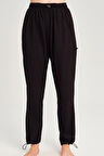 Haşema Esnek Dokuma Siyah Yüzücü Pantolonu 2959