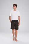 Haşema Haki Kısa Erkek Havuz ve Deniz Şortu 2427