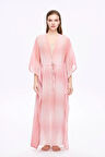 Haşema Pembe Uzun Pareo 5042