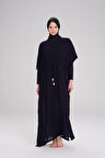 Haşema Lacivert Uzun Pareo 4049