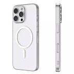 İphone 16 Pro MAX Uyumlu Kılıf M-Safe Şarj Özellikli Arka Kapak Kapak Şeffaf