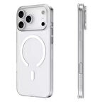 İphone 17 Pro Uyumlu Şeffaf Silikon Kılıf Kablosuz Şarj Destekli