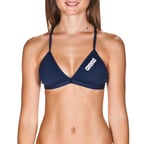 ARENA Kadın BİKİNİ ÜST LACİVERT WOMEN'S SOLİD TİE BACK TOP 2A24675