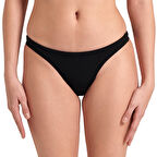 Team Swim Bottom Solid Kadın Siyah Yüzücü Bikini altı 004769550