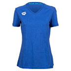 Team Panel Kadın Mavi Günlük Stil T-Shirt 004892800