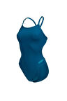 Women's Team Swimsuit Challange Solid/blue Cosmo