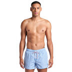Water Prints Beach X-Short Ao Erkek Mavi Deniz Şortu 008928810