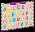 Nessiworld CAAHS-3208 AHŞAP ALFABE BUL-TAK