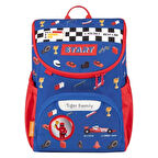 Nessiworld Mavi Kırmızı Anaokulu Çantası