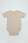 Nessiworld Bistyle Organik Natural Basic Style Yarım Kol Body BS17103 Bej