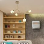 Akrobat 4 L Ü Modern Genç Odası Mutfak Salon Avize 