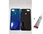 HUAWEİ P SMART 2019 Arka Batarya Pil Kapağı MAVİ  (B7000 15 ML Yapıştırıcı)