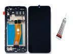 SAMSUNG Galaxy A14 Uyumlu Ekran Dokunmatik Çıtalı (SİYAH) B7000 YAPIŞTIRICI