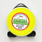 Nylgrass 6 Köşe 3,3 mm 43 mt Motorlu Tırpan Misinası