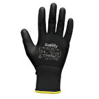 Maxsafety PU-100 İş Eldiveni Bahçe Eldiveni 9 Numara 1 Çift