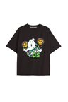 UNİSEX Bay Bape Desenli Siyah Yazlık T-shirt