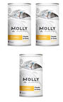 Molly Tavuklu Gravy Soslu Kedi Konservesi 400 Gr. X 3 Adet