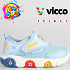 Vicco Sort Işıklı Ortopedik Çocuk Spor Ayakkabı