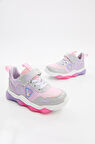Vicco Heart 346.F25Y.215 Anatomik Taban Kız Çocuk Işıklı Spor Ayakkabı Lila 30-35 