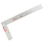 Fixonic B.H.D BHD00198 400mm/40cm Alüminyum L Marangoz Gönye/Su Terazili