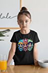 Power Puff Girls Baskılı Unisex Çizgi Film Çocuk Tişört (1-12 YAŞ)
