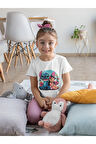 Stitch Ve Lilo Baskılı Unisex Çizgi Film Çocuk Tişört (1-12 Yaş)