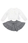Kız Çocuk Eteği Kat Kat Bodyli Takım (Kalıbı Küçüktür beden Büyük alınız)