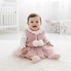 Kız Bebek 3'lü Sugar Takım CMN-3766