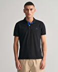 GANT Erkek Siyah Slim Fit Polo