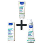 Mustela Stelatopia Bakım Seti: Lipid Replenishing Cream 300 ml +Emollient Face Cream Yüz Kremi 40 ml+Cleansing GEL 200 ml ÇANTA HEDİYELİ