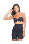 2075 Çitf Kat Yüksek Bel Kısa Paçalı Kadın Boxer Korse