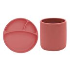 Oioi 2'li Beslenme Seti Bardak+Porsiyon Tabak