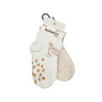 Katamino Kitkat 2'li Abs Kız Bebek Çorabı 20407