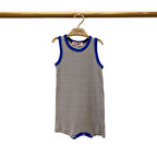 Tiffany Baby Modal Organik Theme Çizgili Rompy 89026