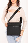 Gondol Kadın Çapraz Askı Günlük Çanta ysm.2053 - Siyah - TEK EBAT