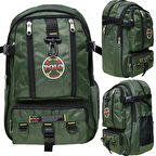 Kamp Çantası,dağcı,sırt Çantası,45 Litre,geniş,kalın Kumaş,(YEŞİL)