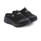 Sandal Spor Kadın Dolgu Taban Ortopedik File Sabo Doktor Hemşire Hastane Aşçı  Terlik  SİYAH SS001-0278